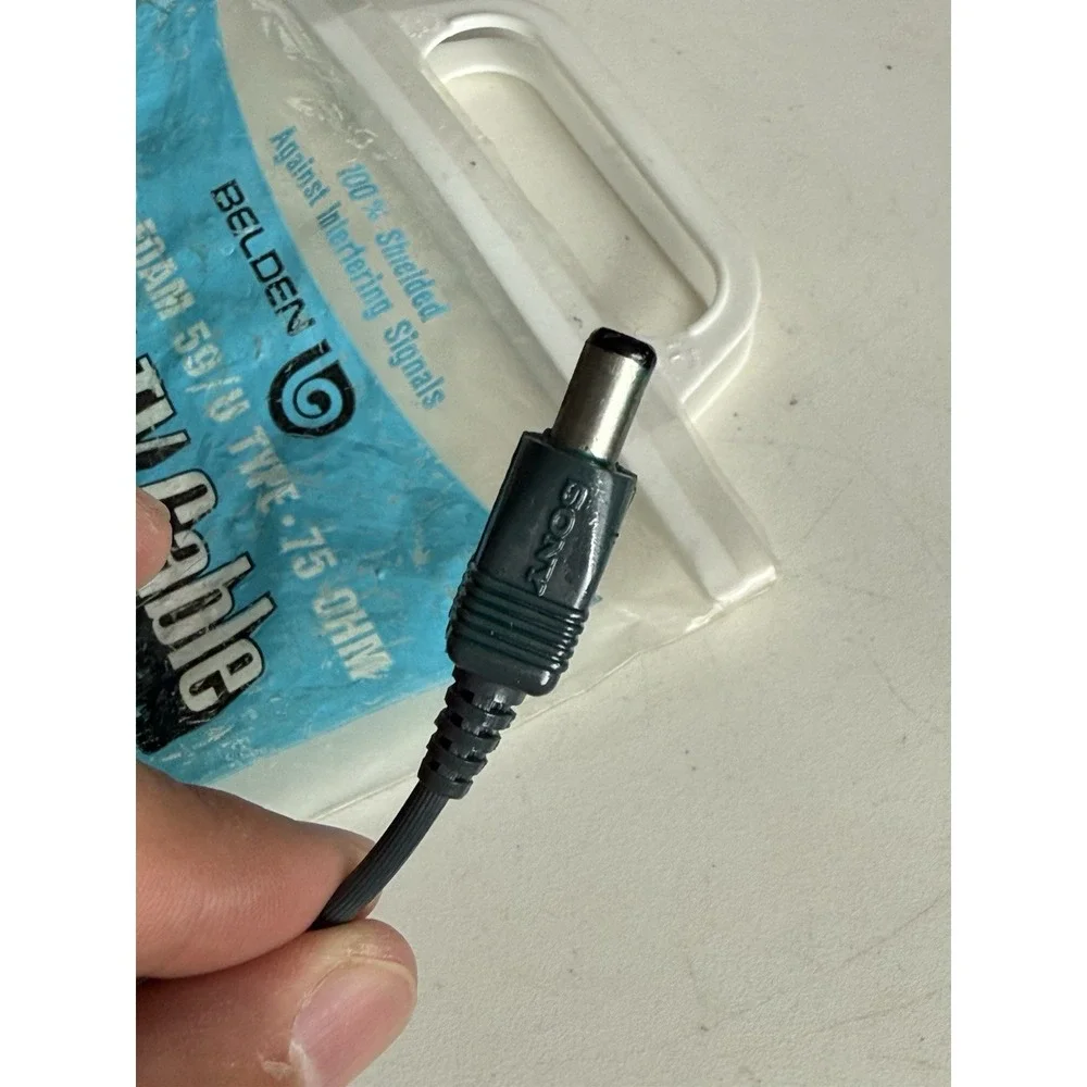 AWESOME VINTAGE SONY DCC-127 CAR BATTERY CORD 4.5V , 6V, 7.5V